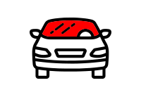 Windshield and rear windshield