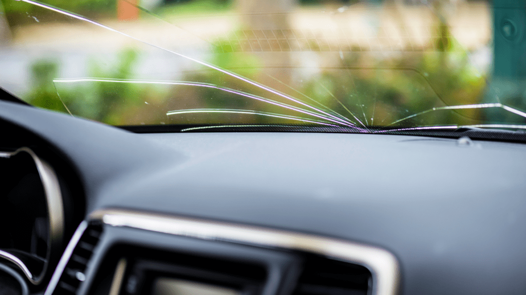 Broken Windshield