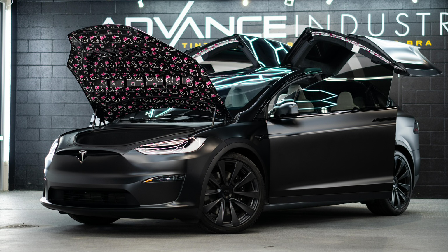 Full stealth ppf for Tesla Model X